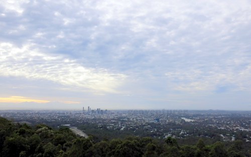 The view from Mt. Coot-tha Lookout