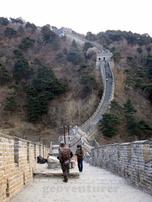 Vendors in the Great Wall