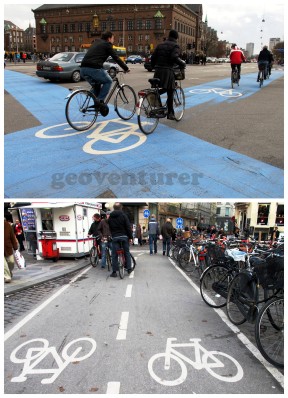 Bike lanes everywhere!