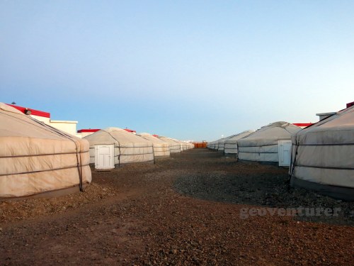Our accommodations at the Oyu Tolgoi